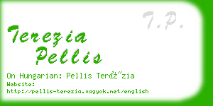 terezia pellis business card